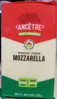 Cheese - Mozzarella 28% (L'Ancetre)